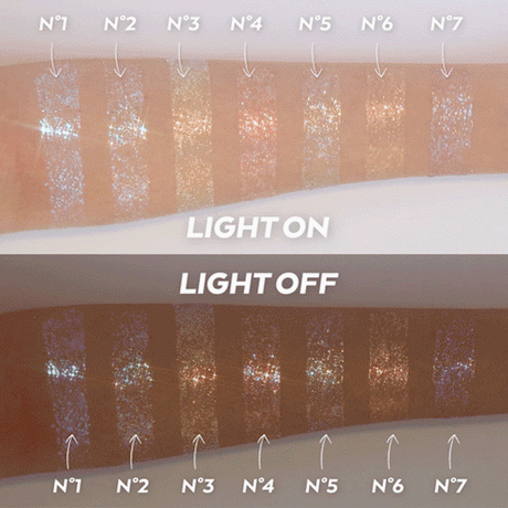 Unleashia Get Loose Glitter Gel sÀvyt kÀdellÀ gif