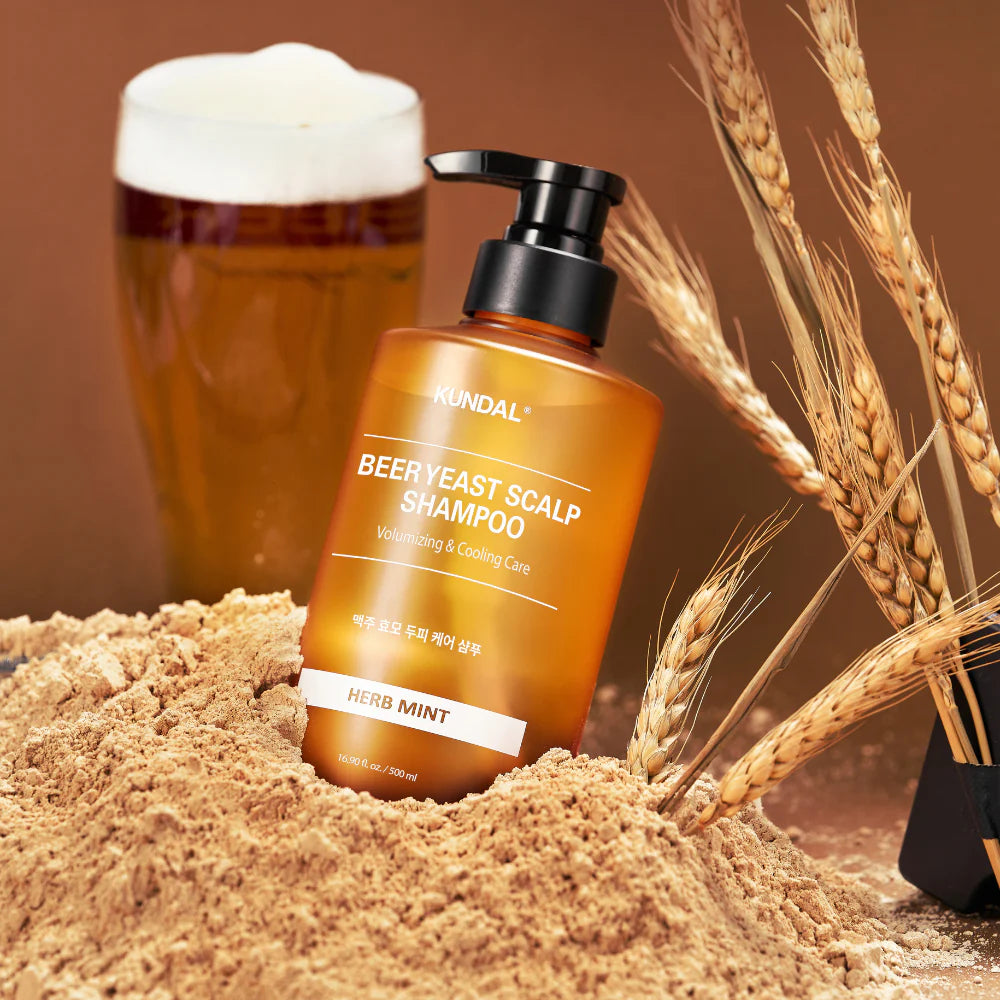 [Kundal] Beer Yeast Scalp Shampoo (Herb Mint)
