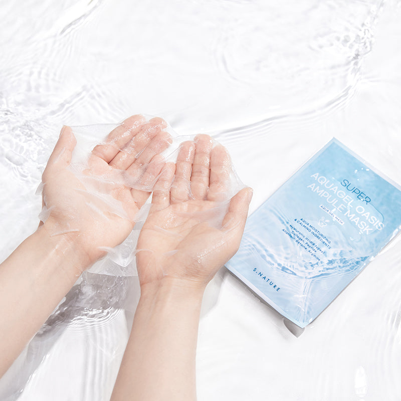 [S.NATURE] Aquagel Oasis Ampule Mask